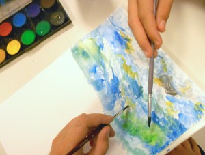 Viandante Sul Mare Di Nebbia Disegno Da Colorare