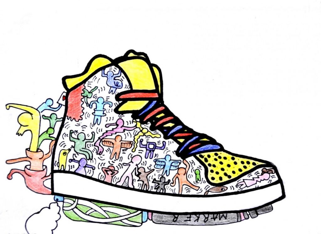 shoe design art