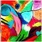 astratto ispirato a kandinsky
