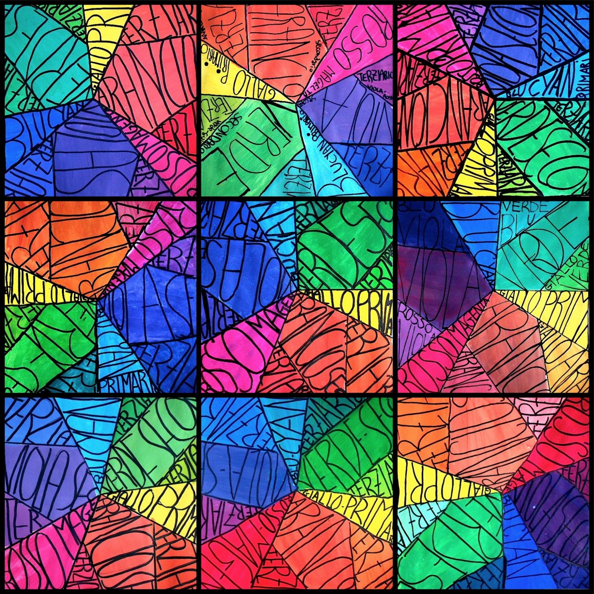 Lampadine colorate – Arte a Scuola