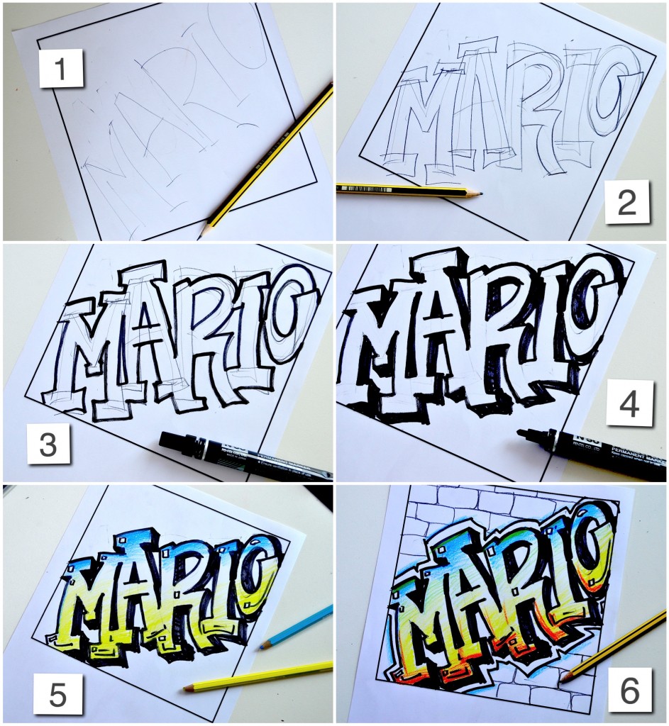 graffiti sequence