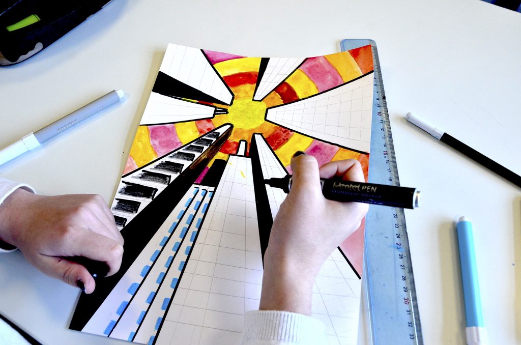 Grattacieli in prospettiva – Arte a Scuola