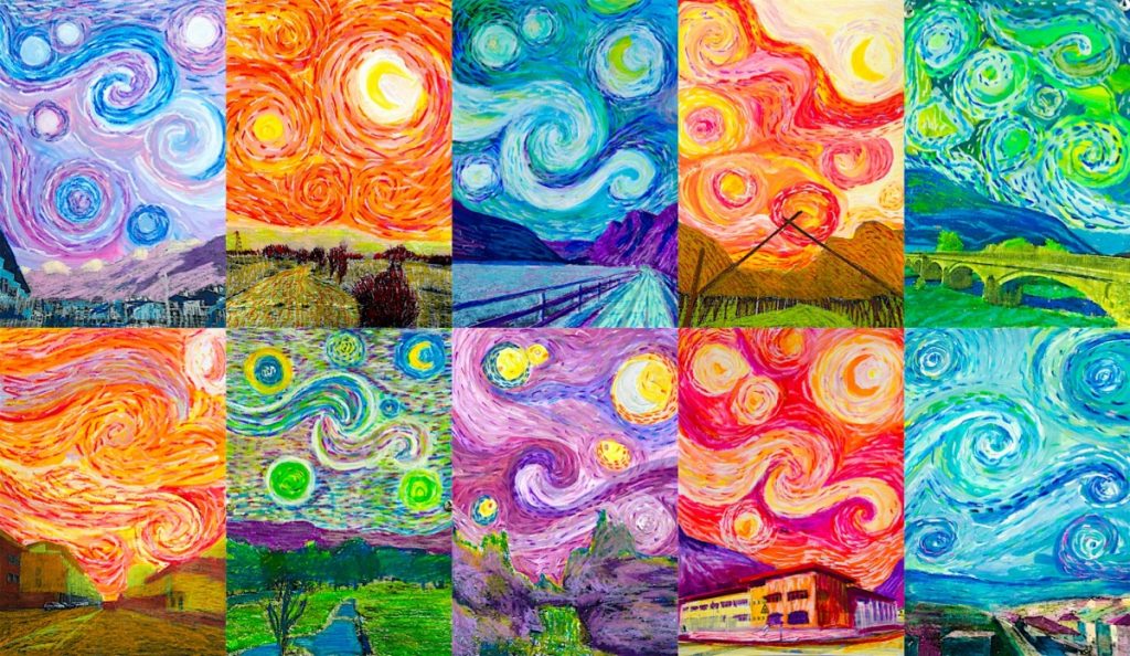 Kids Van Gogh Paint Club – Clayopatra Arts Online