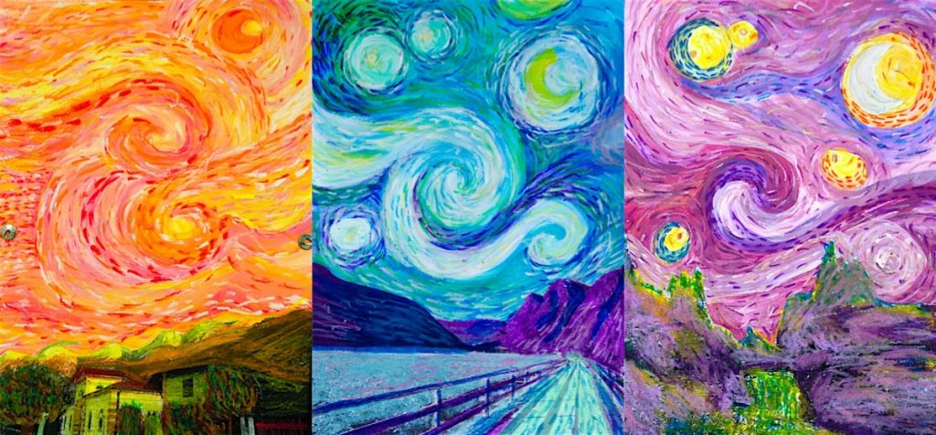 ✨ Quadri su tela 🖼️ Notte Alla Casa Bianca Van Gogh Vincent : crea  un'atmosfera raffinata in ogni stanza