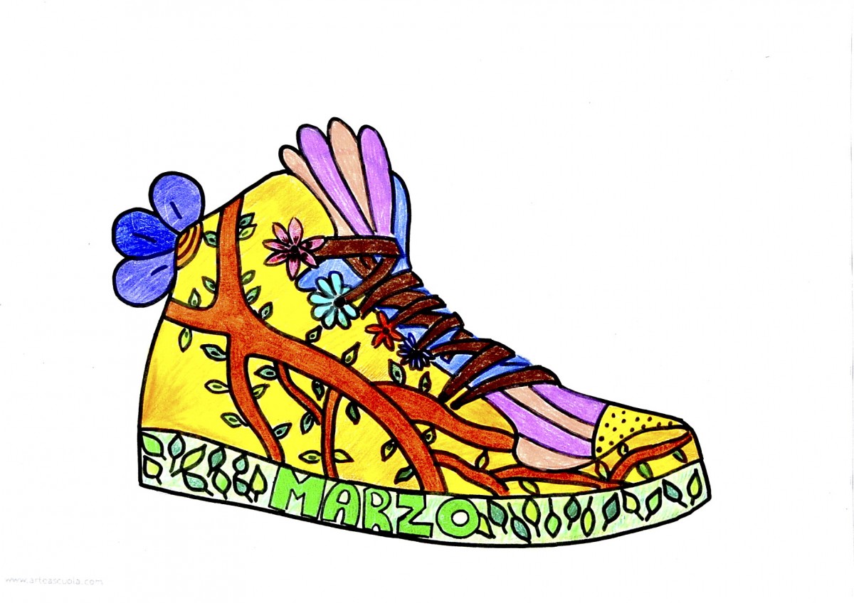 Sneaker Design Arte a Scuola