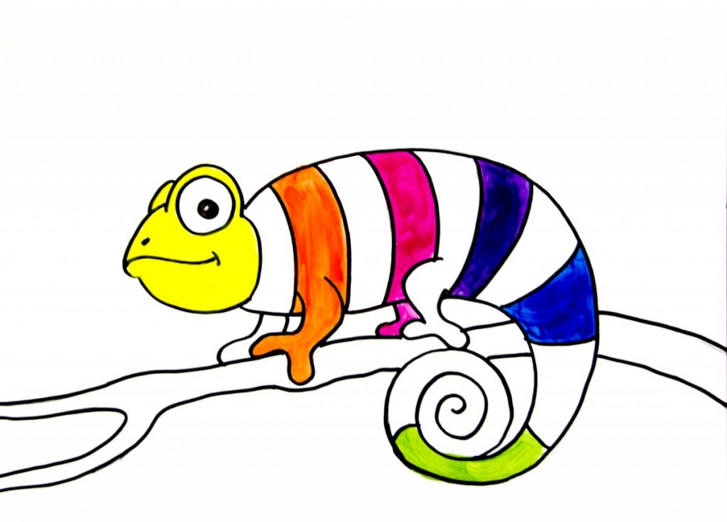 Rainbow Chameleon – Arte a Scuola
