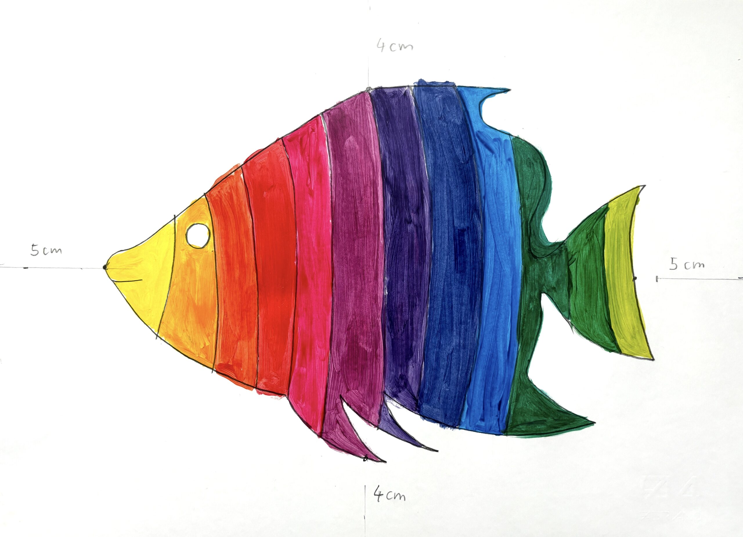 Drawing Rainbow Fish coloring page - Download, Print or Color Online for  Free
